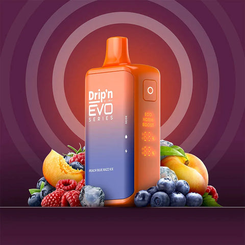 Drip'n by Envi 28K Disposable - Peach Blue Razz Ice