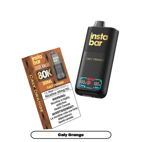 Insta bar 30ml 80K Puff Disposable - Caly Orange