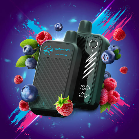 Flavour Beast Mode Max2 50K Puffs Disposable - Bomb Blue Razz