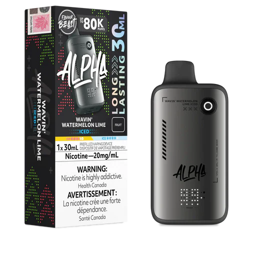 Flavour Beast Alpha 80K Puffs Disposable - Wavin' Watermelon Lime Iced