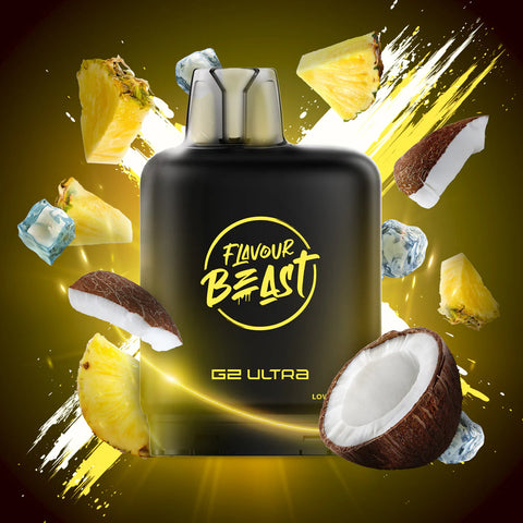 FLAVOUR BEAST LEVEL X G2 REPLACEMENT POD 20ML 50K - Pineapple Coconut