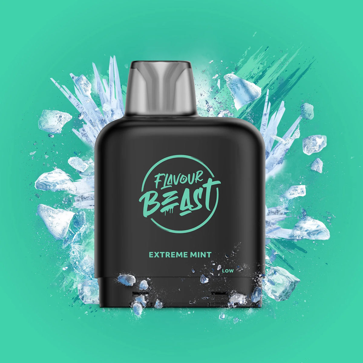 FLAVOUR BEAST LEVEL X REPLACEMENT POD 14ML 7000 PUFF - Extreme Mint