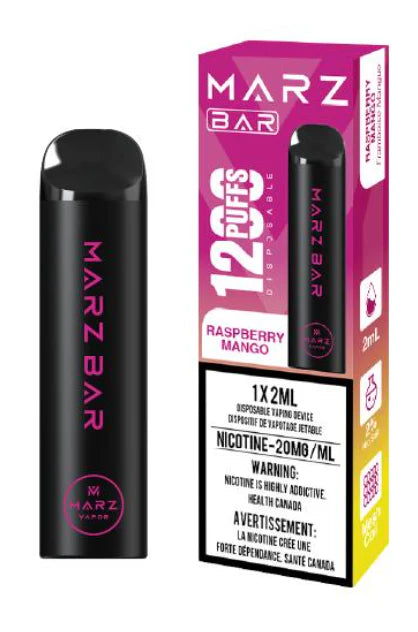 Marz Bar 1200 Puff Disposable - Raspberry Mango