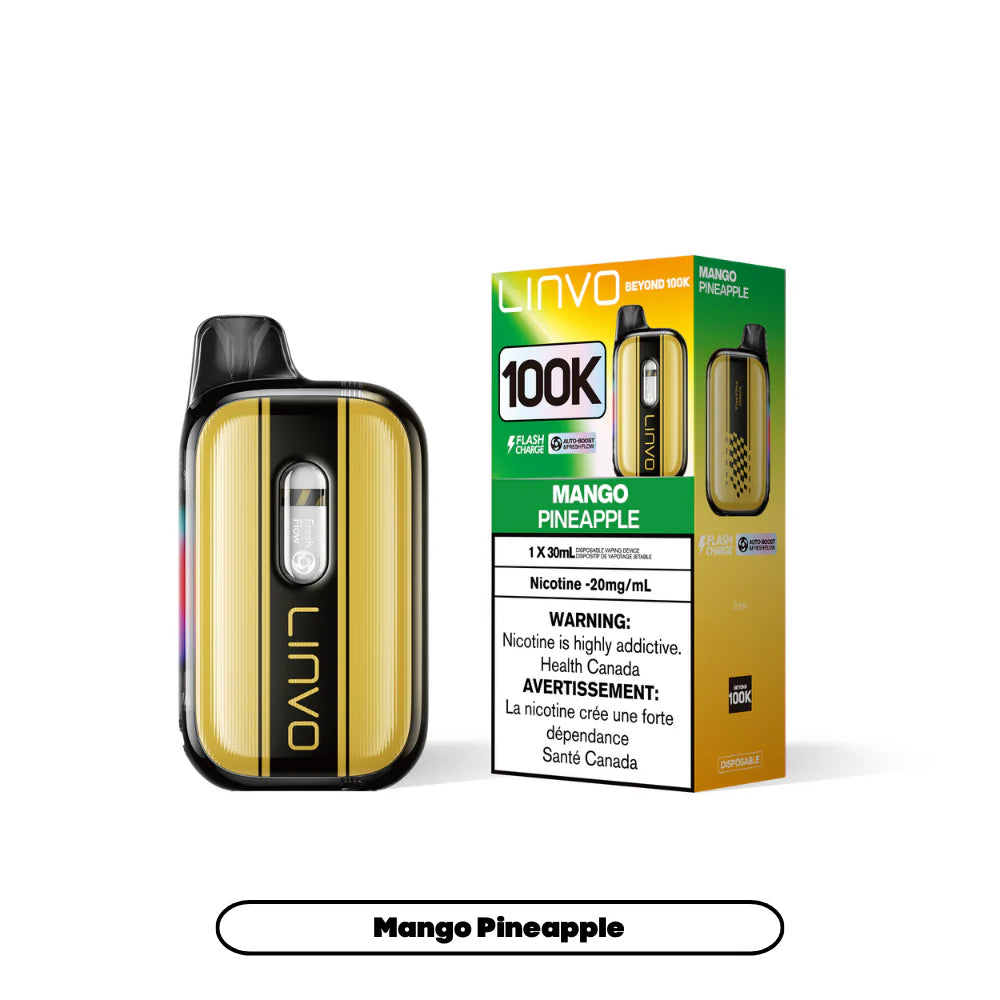 Linvo 100K Disposable Vape - Mango Pineapple