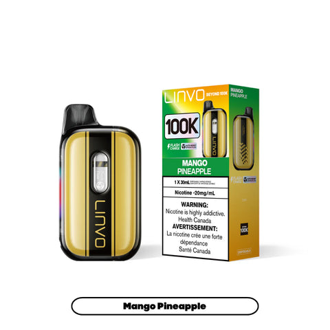 Linvo 100K Disposable Vape - Mango Pineapple