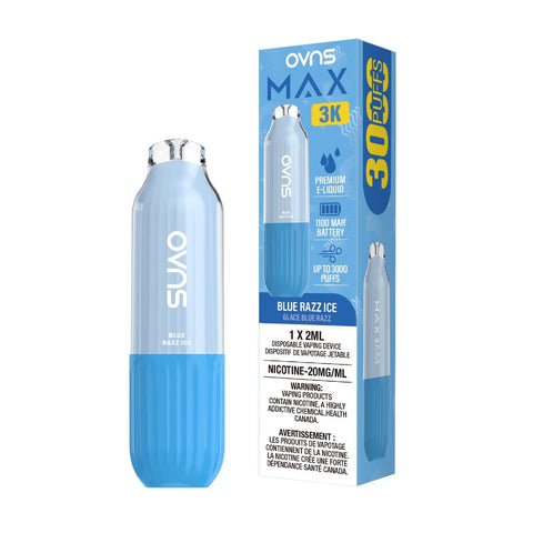 OVNS Max 3K Disposable - Blue Razz Ice