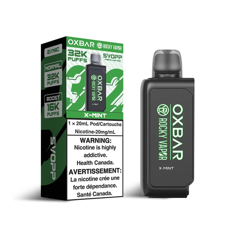 OXBar 32K Disposable POD - X-Mint