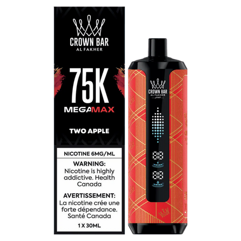 AL FAKHER Mega Max 75K Disposable - Two Apple
