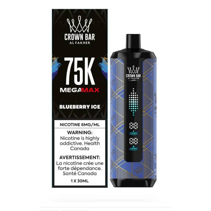 AL FAKHER Mega Max 75K Disposable - Blueberry Ice