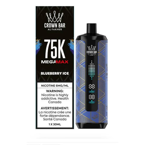 AL FAKHER Mega Max 75K Disposable - Blueberry Ice