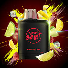 FLAVOUR BEAST LEVEL X G2 REPLACEMENT POD 20ML 50K - MTN Citrus Raspberry