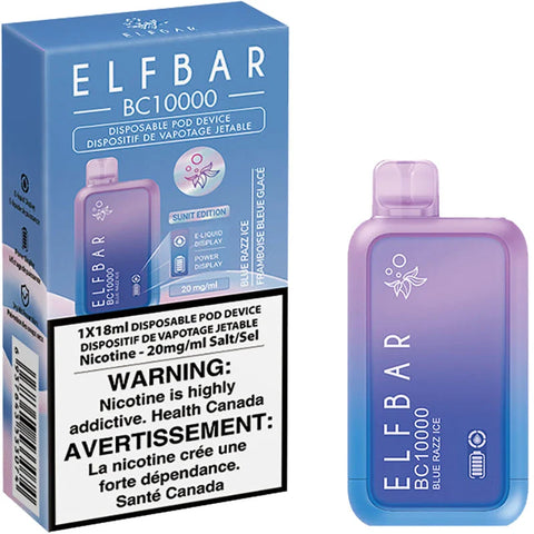 ELF Bar BC10000  Disposable Vape - Blue Razz Ice