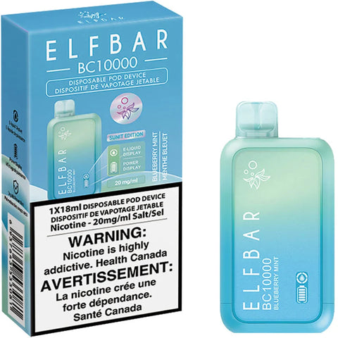 ELF Bar BC10000  Disposable Vape - Blueberry Mint