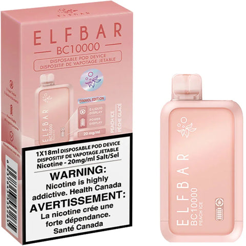 ELF Bar BC10000  Disposable Vape - Peach Ice