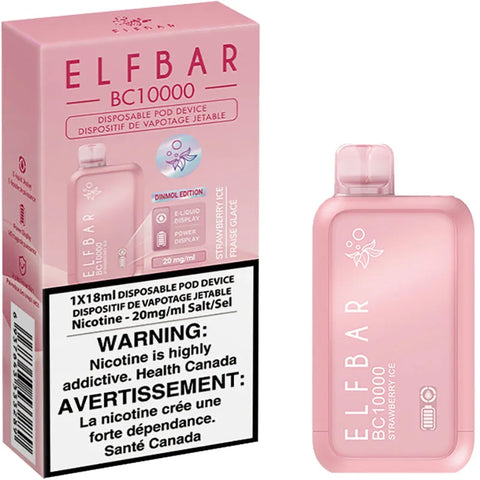 ELF Bar BC10000  Disposable Vape - Strawberry Ice