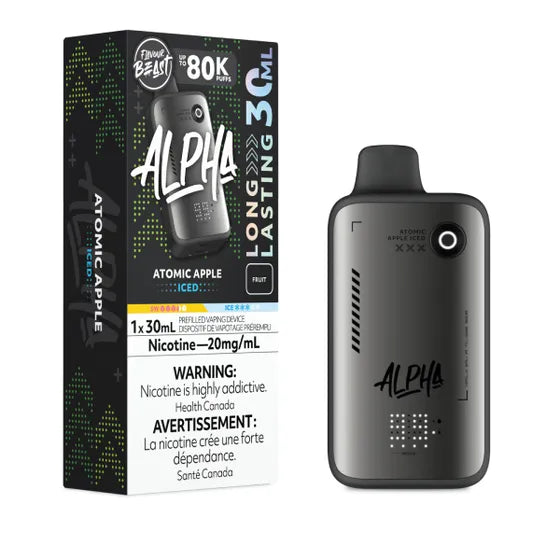 Flavour Beast Alpha 80K Puffs Disposable - Atomic Apple Iced