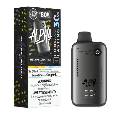 Flavour Beast Alpha 80K Puffs Disposable - Meta Melon Citrus Iced