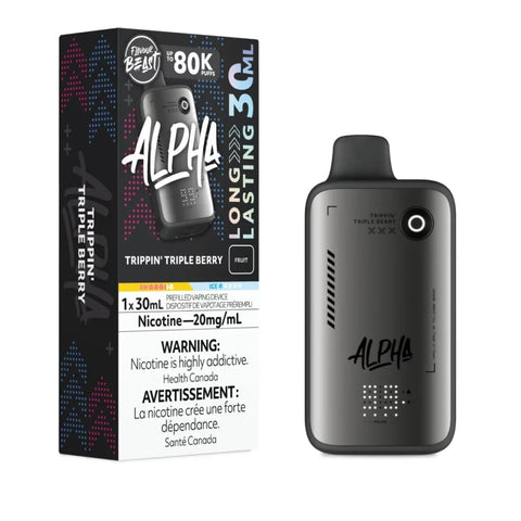 Flavour Beast Alpha 80K Puffs Disposable - Trippin' Triple Berry