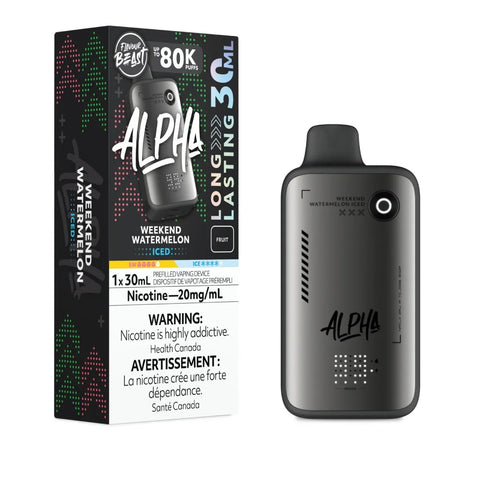 Flavour Beast Alpha 80K Puffs Disposable - Weekend Watermelon Iced