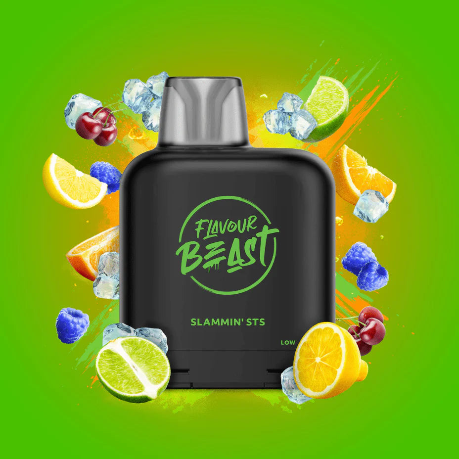 FLAVOUR BEAST LEVEL X REPLACEMENT POD 14ML 7000 PUFF - Slammin' STS