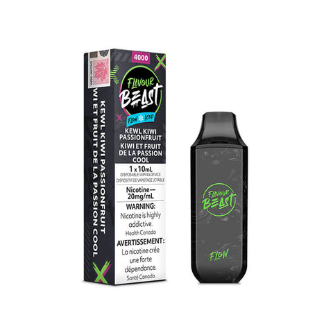 Flavour Beast Flow 4000 Puffs Disposable - Kewl Kiwi Passionfruit