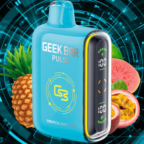 Geek Bar Pulse 9000 Disposable Vape - Tropical Burst Ice