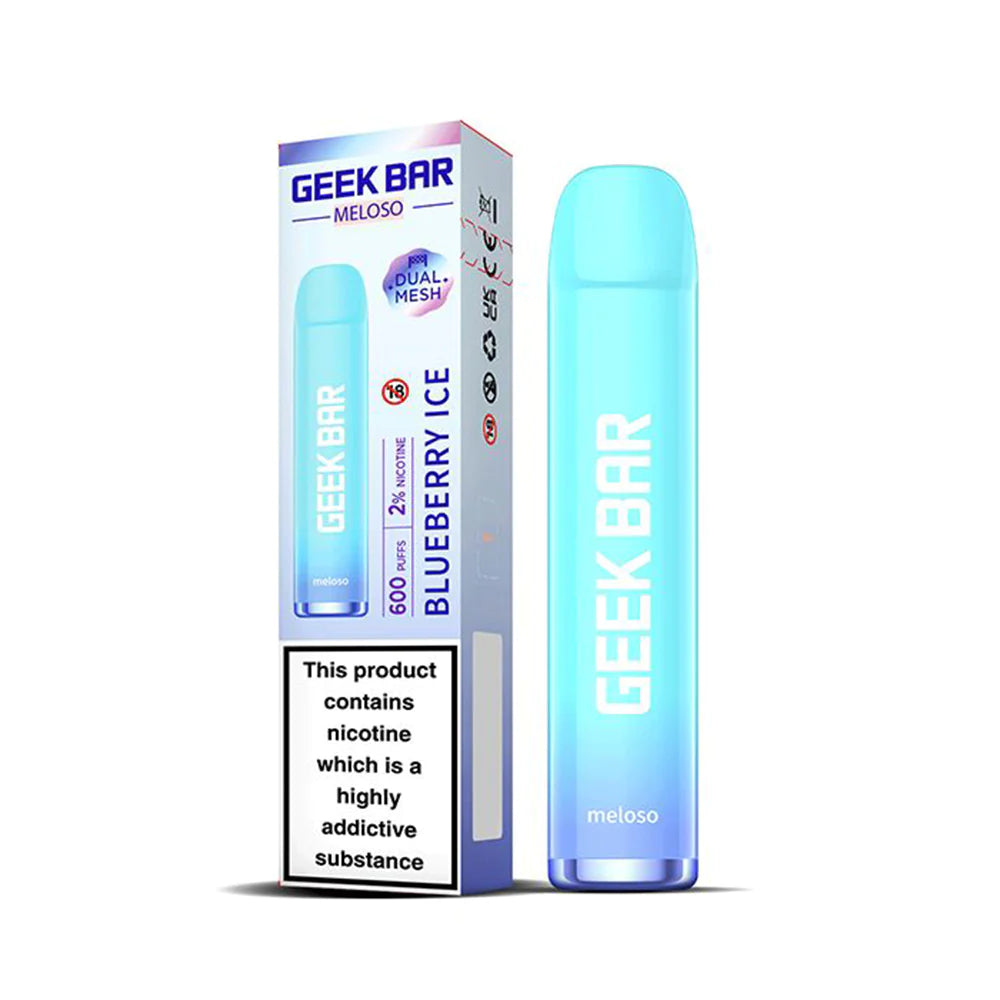 Geek Bar 600 Puff Disposable Vape - Blueberry Ice