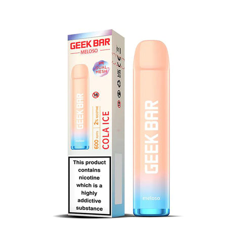 Geek Bar 600 Puff Disposable Vape - Cola Ice