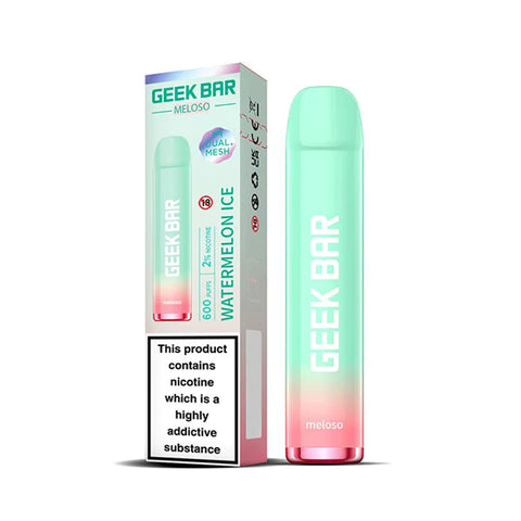 Geek Bar 600 Puff Disposable Vape - Watermelon Ice