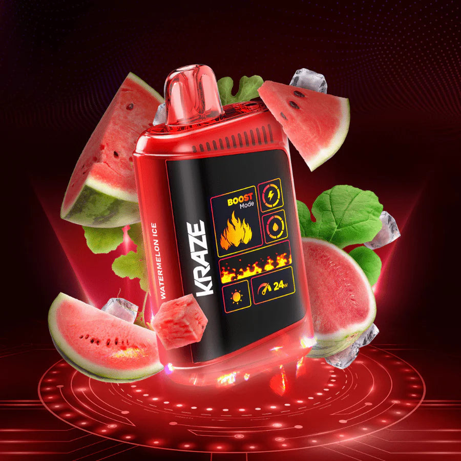 KRAZE HD Mega 20K Disposable Vape - Watermelon Ice