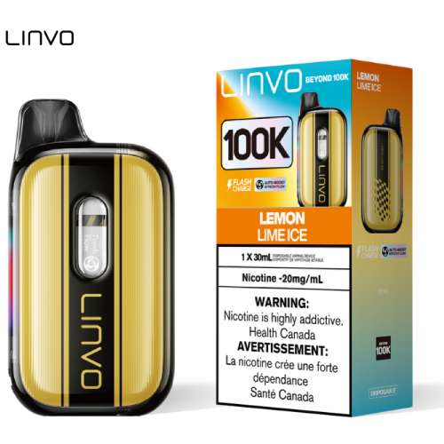 Linvo 100K Disposable Vape - Lemon Lime Ice