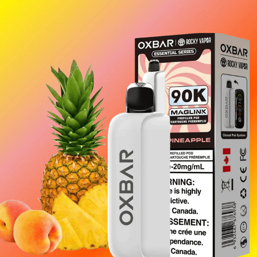 OXBar 90K Disposable POD - Peach Pineapple