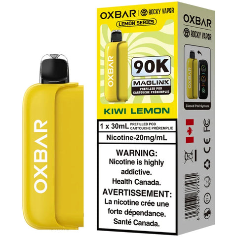 OXBar 90K Disposable POD - Kiwi Lemon