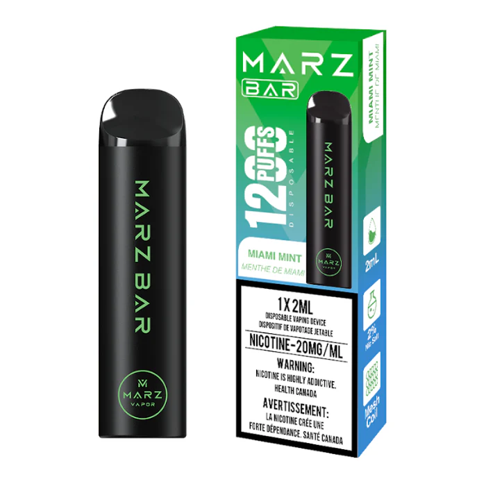 Marz Bar 1200 Puff Disposable - Miami Mint