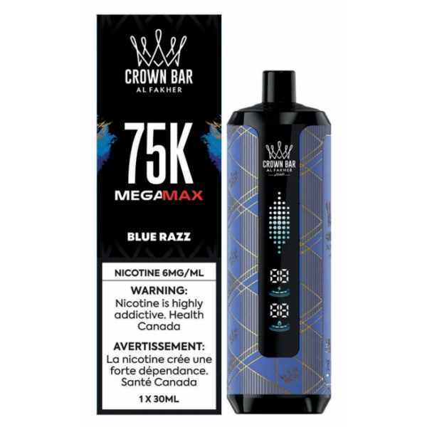 AL FAKHER Mega Max 75K Disposable - Blue Razz