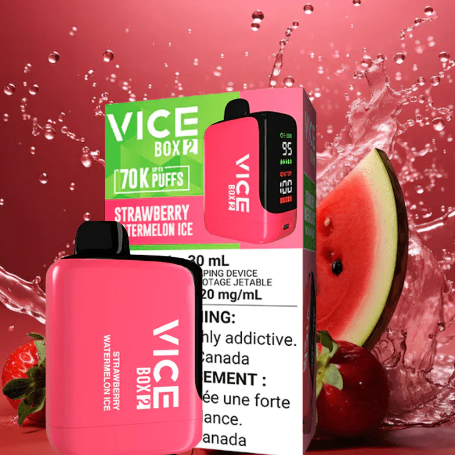 Vice Box 2 70K Disposable Vape -Strawberry Watermelon Ice