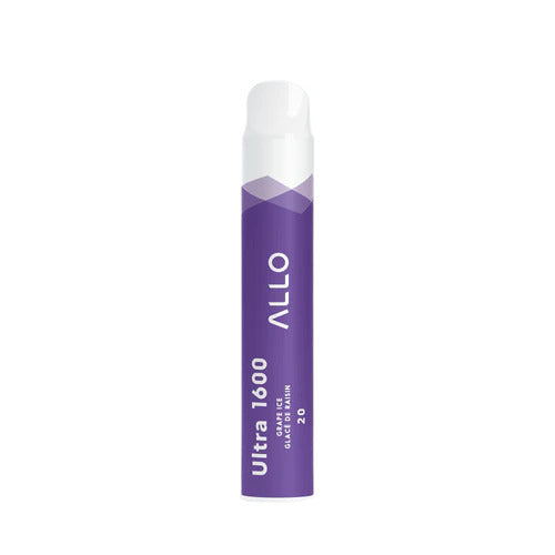 Allo Ultra 1600 Disposable Vape - Grape Ice