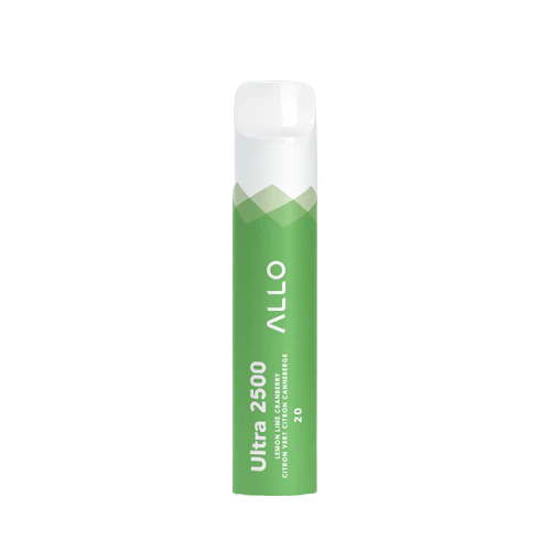 Allo Ultra 2500 Disposable Vape - Lemon Lime Cranberry