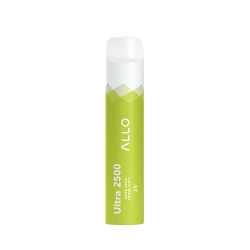 Allo Ultra 2500 Disposable Vape - Green Apple