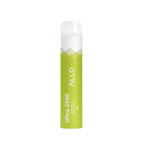 Allo Ultra 2500 Disposable Vape - Green Apple