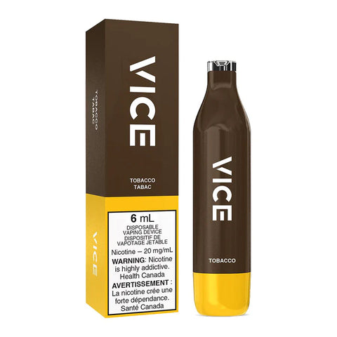 Vice 2500 Disposable Vape - Tobacco